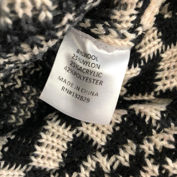 House of Harlow Revolve Noa Sweater in Bone Fringe Off Shoulder XXS Wool Party - Picture 8 of 13